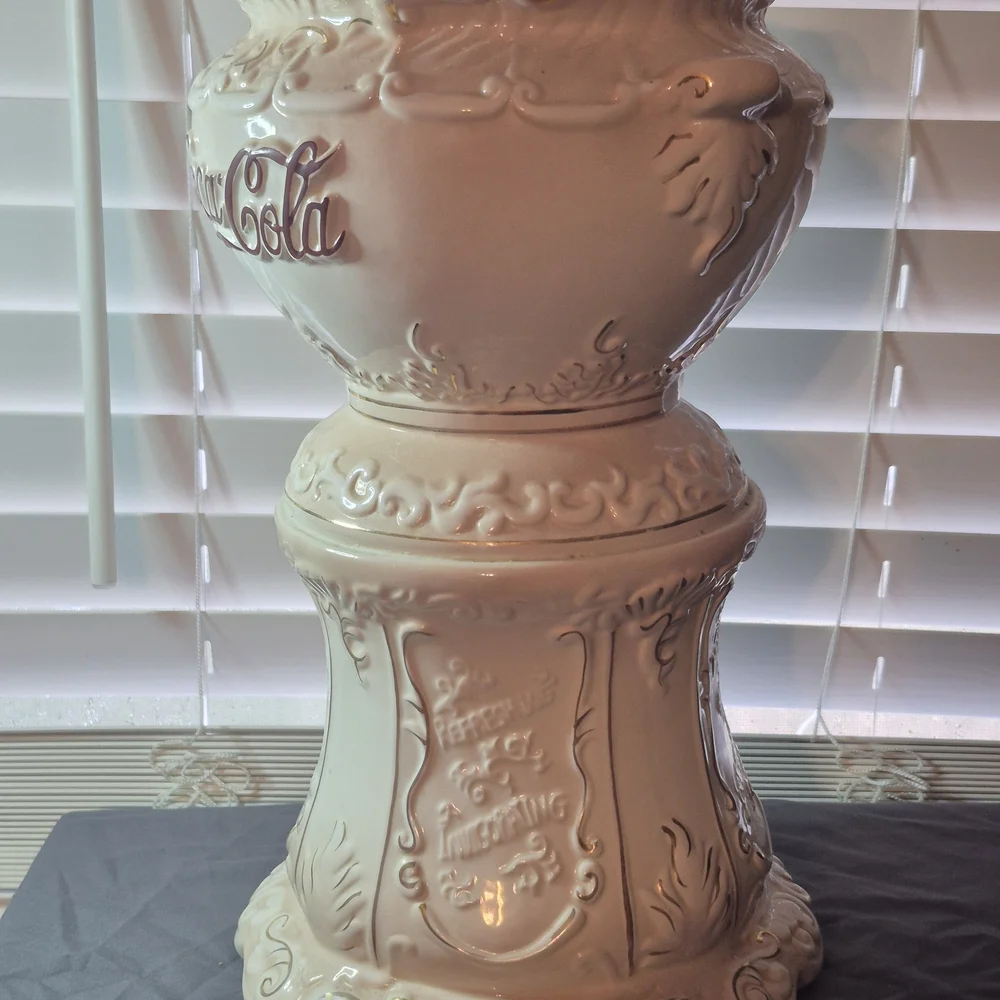 Vintage Large Coca Cola Cookie Jar - Iconic Collectible - 17” Tall! - Picture 7 of 11